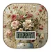 retro style wall clock with LCD display